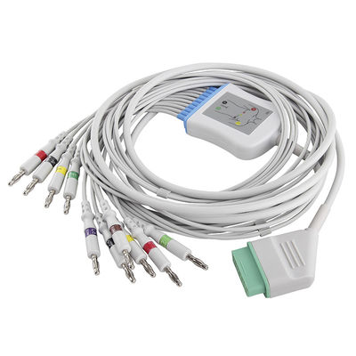 EKG CableLeadwires 4.0Banana Nihon Kohden Japan BSM-2301 BSM-2353 01.57.107048