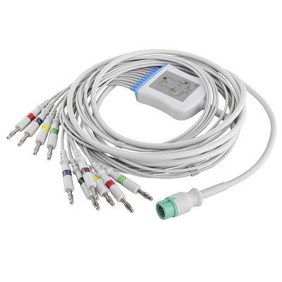 EKG Mindary Beneview T5 T8 M2461A Kabel und Verbindungsstück der Leitungsdraht-IEC4.0Banana