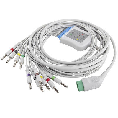 Kompatibles Med-tronic Direkt-schließen EKG Kabel und Leitungsdrähte Iec 4.0Banana an