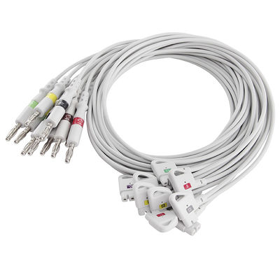 Leitungsdrähte 989803129161 Philips-Ordnungs-ECG Ekg-Leitungsdraht Banane Iecs 4,0