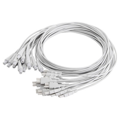 Anschlussleitungen GE-Nockens 14 ECG 420101-002 Leitungsdrähte EKG Banane Iecs 4,0