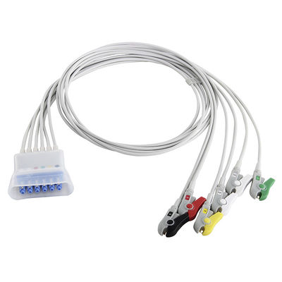 Leitungsdraht-Telemetrie-Leitungsdraht 989803137251 Philips ECG 989803133881 989803152051 5 Führung Iec-Clip