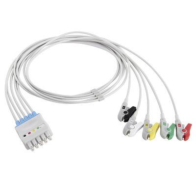 Schlag 2500 Solar-8000 GE-Gesundheitswesen Marquette ECG Leitungsdraht-412681-001 GE 5 Führung Iec-Clip