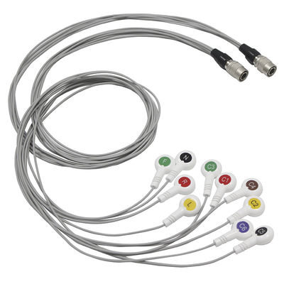 Führung Iec-Verschluss TPU ECG Holter Cable Shanghai Quntian And Leitungsdraht-10
