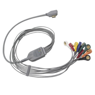 Stamm-Kabel Medex ECG Holter Cable MAECG-200 10 Führungs-TPU ECG
