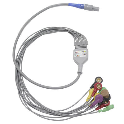 Biomedizinische Instrumente 10 führt Kabel und Leitungsdrähte Holter ECG
