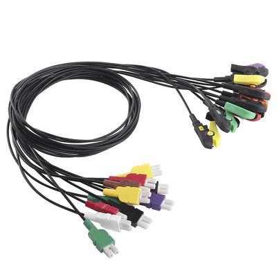 GEs Marquette 10 Kabel und Leitungsdrähte des Führungs-Röntgenstrahl-ECG Radiotranslucent