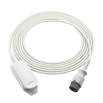 Wiederverwendbare SpO2 Sonde Zoncare Sensor-PM-7000C PM-7000D 6 Pin Adult Finger Clip SpO2