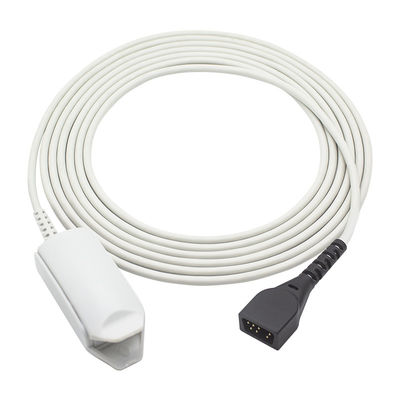 Wiederverwendbarer SpO2 Sensor Nonin 8000AA 8000AP 8000SS 9Pin 7500 8800 Xpod 3012 erwachsene Sonde des Finger-Clip-SpO2
