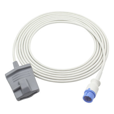Der Sensor-Sonde A Biolight SpO2 Reihe 9 Pin Digital Tech Adult Soft-Clip SpO2