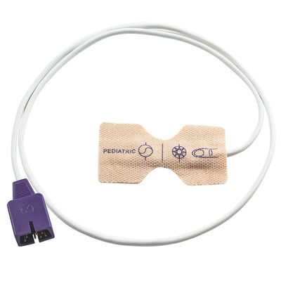 Neugeboren-Haut-Ausdehnungs-Gewebe-Wegwerf-Sonde SpO2 N-ellcor Wegwerf- Spo2 Sensor-DB9 7pin N25 N200 NPB 4000 erwachsene
