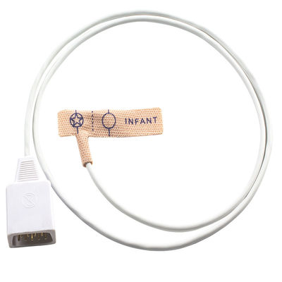 Kabellänge-erwachsenes Neugeboren-Haut-Ausdehnungs-Gewebe des datex-Wegwerf-SpO2 Sensor-85cm