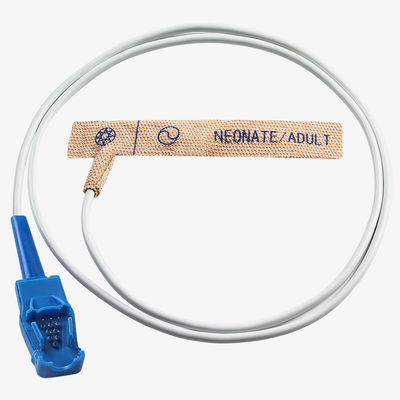 Sonden-erwachsenes Neugeboren-Haut-Ausdehnungs-Gewebe GEs Oxytip Wegwerf-Sensor-SpO2
