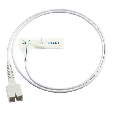 Schaum-Wegwerf-Sonde SpO2 Nonin Wegwerf- weißer Sensor-Spo2 pädiatrischer Xpod 3012 Xpod 3012LP 6000CP 7000P