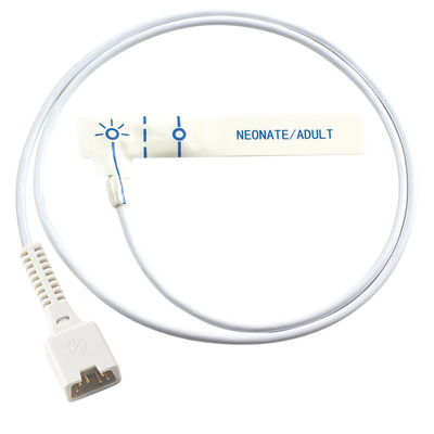 Novametrix 513 Sonde 710 6pin Wegwerf- SpO2 Sensor 715 pädiatrischer weißer Schaum MARS Wegwerf-SpO2