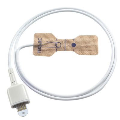 Nichtgewebter Stoff Einwegmedizinischer Spo2-Sensor Erwachsener/Neugeborener