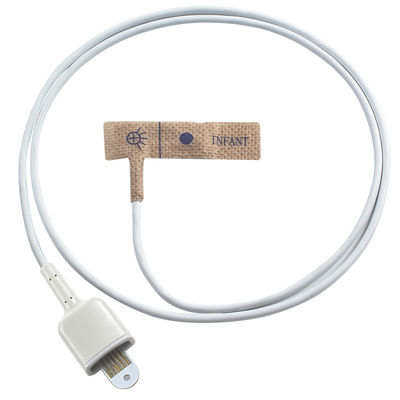 Nichtgewebter Stoff Einwegmedizinischer Spo2-Sensor Erwachsener/Neugeborener