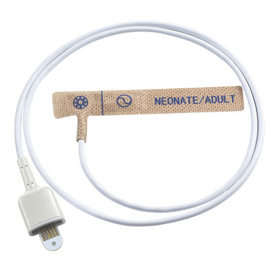 Nichtgewebter Stoff Einwegmedizinischer Spo2-Sensor Erwachsener/Neugeborener