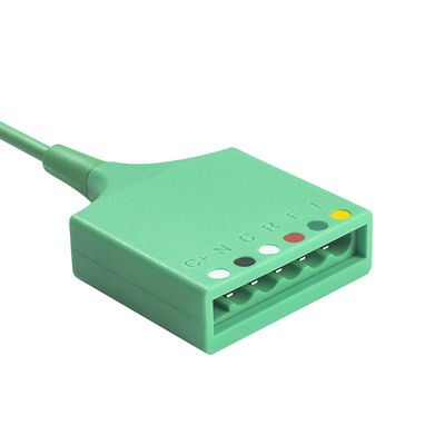 Stamm-Adapter-Kabel Drager ECG Siemens Draeger MS16256 6Lead ECG Erweiterungs-Stamm verkabeln einzelnes Pin Connector