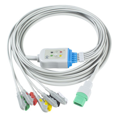 Kabel Mindray Datascope ECG und Führung der Leitungsdraht-5 Kabel Iec-Clip-TPU ECG