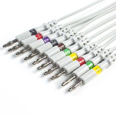 EKG Welchs Allyn RE-PC-AHA-BAN SE-PRO-600 Kabel und Leitungsdrähte 14 Pin Iec-Banane 4,0