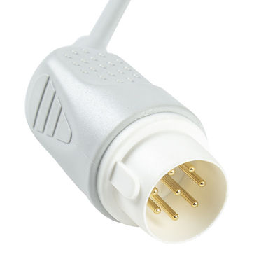 Kabel Philips 8Pin ECG des Kabel-und Leitungsdraht-3Lead M1735A Verschluss-ECG