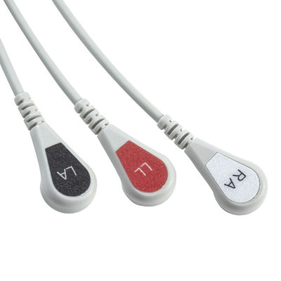 Kabel Philips 8Pin ECG des Kabel-und Leitungsdraht-3Lead M1735A Verschluss-ECG