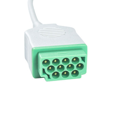 Führung Iec-Verschluss 11pin GEs Marquette CBM-05NA-10AS-0001 ECG Kabel-und Leitungsdraht-5 Kabel Verbindungsstück-ECG