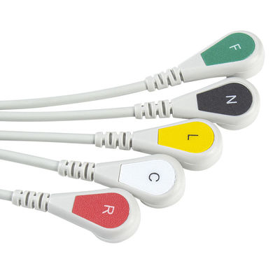 Führung Iec-Verschluss 11pin GEs Marquette CBM-05NA-10AS-0001 ECG Kabel-und Leitungsdraht-5 Kabel Verbindungsstück-ECG