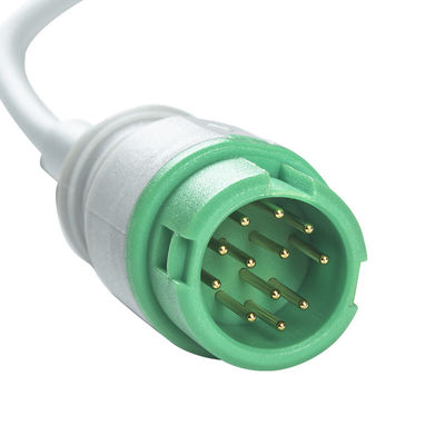 Mindray Datascope 040-000963-00 Kabel EA6252B ECG und Verbindungsstück ECG der Leitungsdraht-12pin verkabeln 5 Führung Iec-Verschluss
