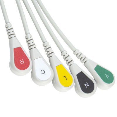 Mindray Datascope 040-000963-00 Kabel EA6252B ECG und Verbindungsstück ECG der Leitungsdraht-12pin verkabeln 5 Führung Iec-Verschluss