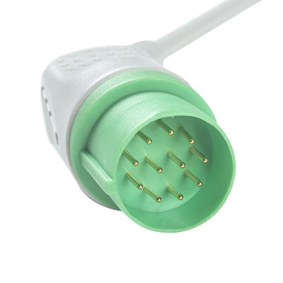 Verbindungsstück ECG Nihon Kohden TEC-7631C ECG Kabel-und Leitungsdraht-11pin verkabeln 5 Führung Iec-Verschluss