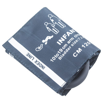 10-19cm des wiederverwendbaren NIBP einröhrige M1571A Säuglingsblutdruckmanschette Stulpen-Nylon-