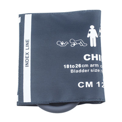 18-26cm einröhrige BP wiederverwendbare pädiatrische Blutdruckmanschette Stulpen-M1572A
