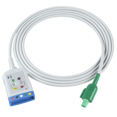 Datascope/Maquet/Getinge 12-Pin-EKG-Stammkabel zum EKG 5 Blei-Kabel IEC AHA Einzel-Pin-EKG-Blei-Leiter