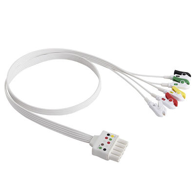 S-iemens ECG Kabel und Leitungsdrähte der Leitungsdraht-Wegwerf5 Führungs-ECG
