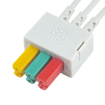 Führungs-Kabel Iec-Clip-Patient Fukudas DS-8100 ECG Leitungsdraht-3 ermitteln