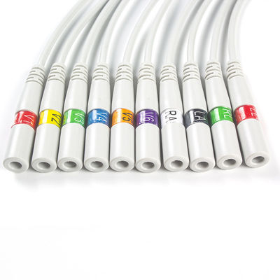 ECG-Teil-Banane, zum des Verbindungsstücks der ECG-Adapter-Zopf-Adapter-zu reißen Elektroden-9281-002-50 4mm ECG