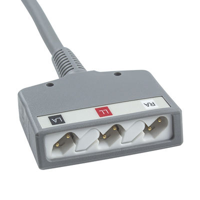 Stamm IVY Biomedical Systemss ECG verkabeln 590317 ECG verkabeln 3 Kabel der Führungs-AHA ECG