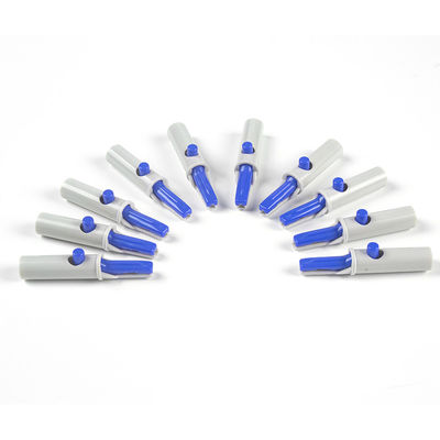 Teil-Nadel-Adapter 3.0mm Nylon-EKG Krokodilklemmen AD125 ECG