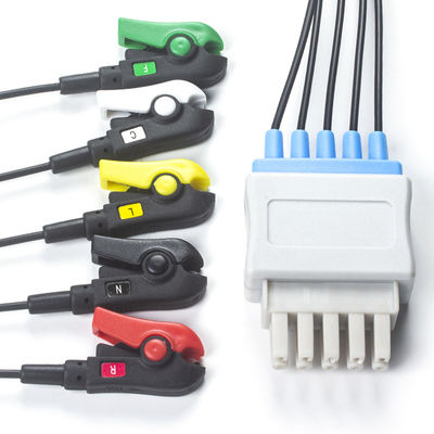Des datex-MRI Radiao lichtdurchlässige des Kabel-5 Anschlussleitung Führungs-des Röntgenstrahl-ECG
