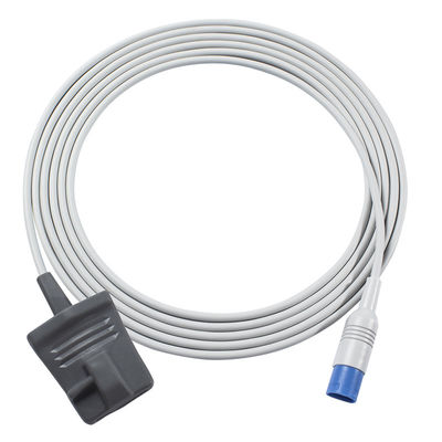 Philips M1196A wiederverwendbares erwachsenes Sensor-Rechteck 8Pin des Finger-Clip-SpO2