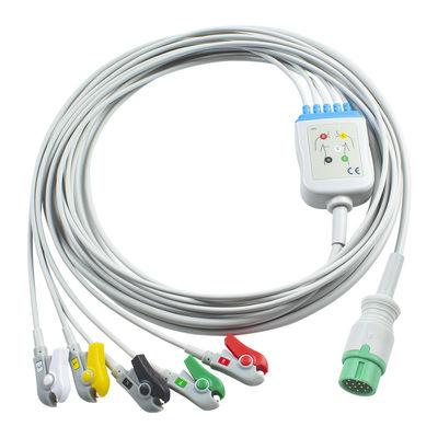 Biolight 12-Pin-EKG-Kabel und Bleiwires