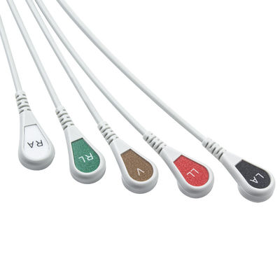 Fukuda Denshi Kompatibles EKG-Kabel mit direktem Anschluss - CI-700E-5 5Lead AHA Snap