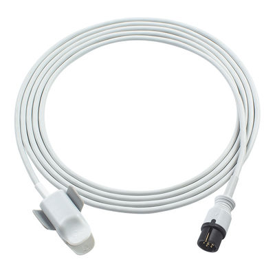 Anke 6-Pin wiederverwendbarer SpO2-Sensor ASC-553 ACS-553A AAMI 6-Pin-Konnektor Erwachsene Weichspitze SpO2-Sonde