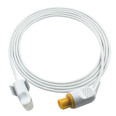GE Hellige Kompatible Direktanschluss Wiederverwendbarer SpO2-Sensor 7 Pins Erwachsene SMK SMC SMU SMS SMV SpO2-Sonde