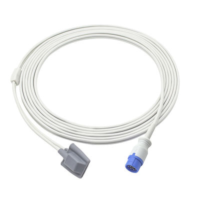 Schiller Truscope SpO2-Sensor Klassiker Mini II III Digital 12Pin Erwachsener Weichspitze SpO2-Sonde Kabel