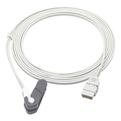 Huntleigh Wiederverwendbarer Spo2 Sensor 9 Pin Smartsigns Mp1 Mp1r Acc-Vsm-171 1m kurz