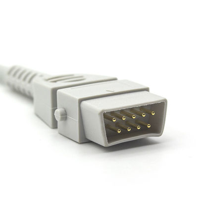 Huntleigh Wiederverwendbarer Spo2 Sensor 9 Pin Smartsigns Mp1 Mp1r Acc-Vsm-171 1m kurz