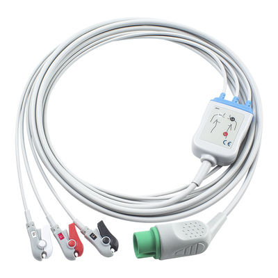 TPU Spacelabs kompatibel mit 3 Blei-Kabel-AHA-Grabber